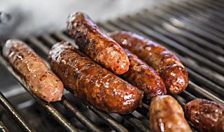 Chorizos a la parrilla