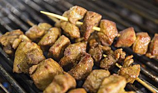 Brocheta moruna auténtica