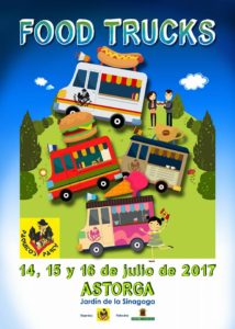 Food Trucks Astorga 2017 @ Jardin de la sinagoga | Astorga | Castilla y León | España