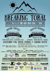 Breaking Toral 2017 @ Playa fluvial Toral de los Vados | Penedelo | Castilla y León | España